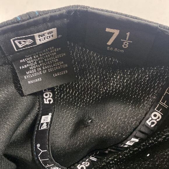 New Era NFL North Carolina Panthers fitted cap - Picture 7 of 8